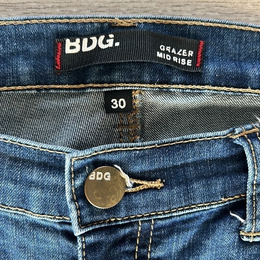 Urban Outfitters BDG Grazer mid rise skinny jeans size 30